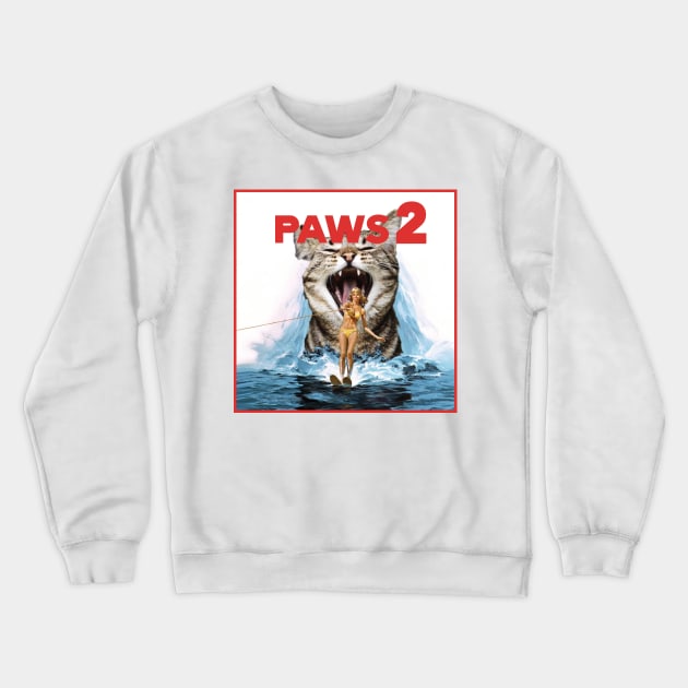 Paws 2 Crewneck Sweatshirt by blackjackdavey